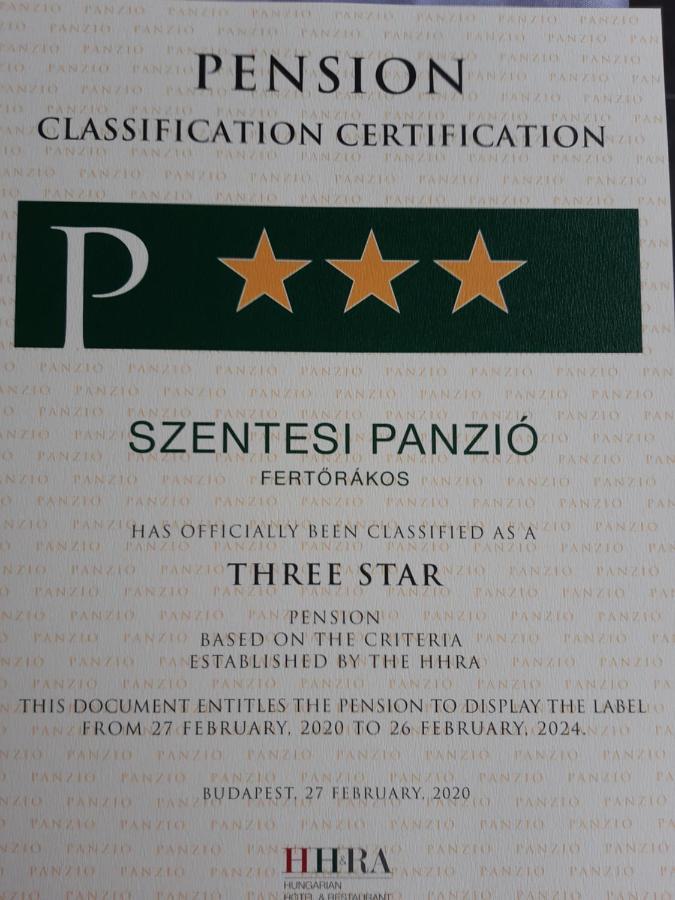 Szentesi Panzio Bed & Breakfast Fertőrákos Екстериор снимка